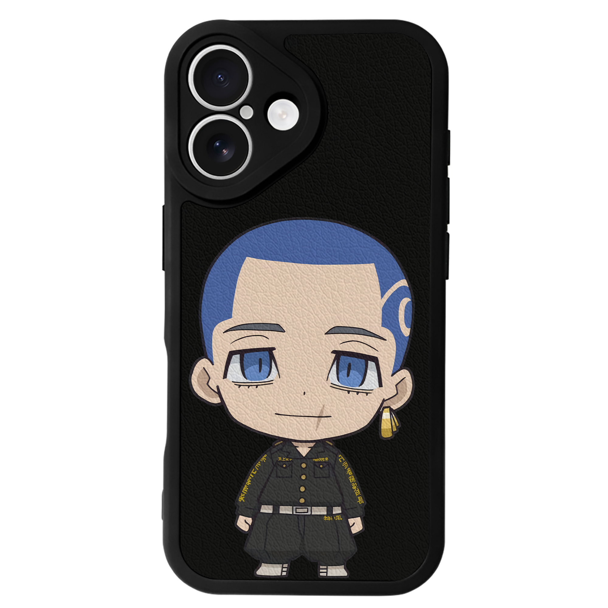 （画像用） 東京リベンジャーズ Tokyo Revengers 【iPhone 16シリーズ対応】シリコンスマホケース（レザー調） 材質：シリコン